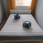 Materac w trakcie suszenia